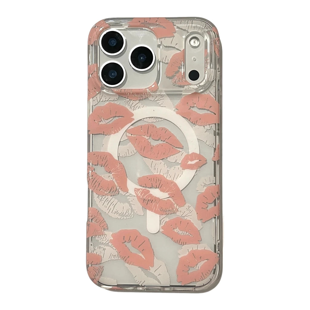 Magsafe Creativity Lips Pattern Phone Case for iPhone