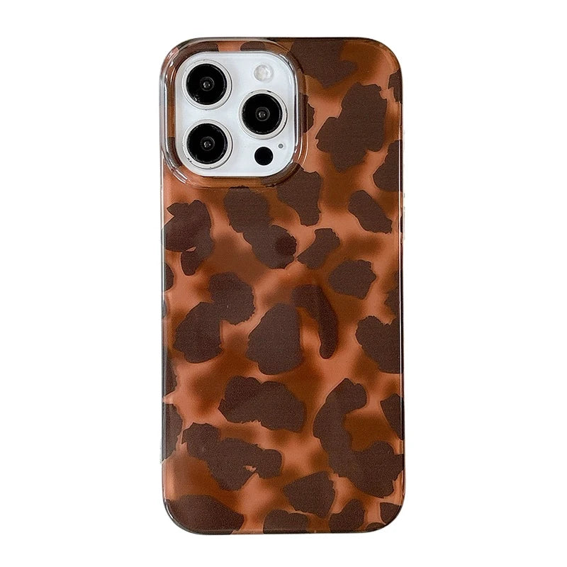 Colorful Leopard Pattern Case For iPhone