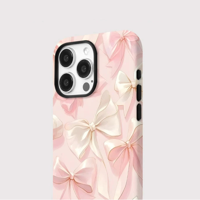 Magsafe Pink Bow Tie Case for iPhone