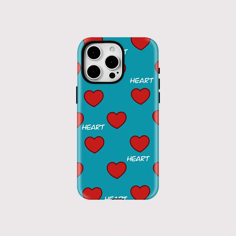 Magsafe Love Heart Phone Case For iPhone