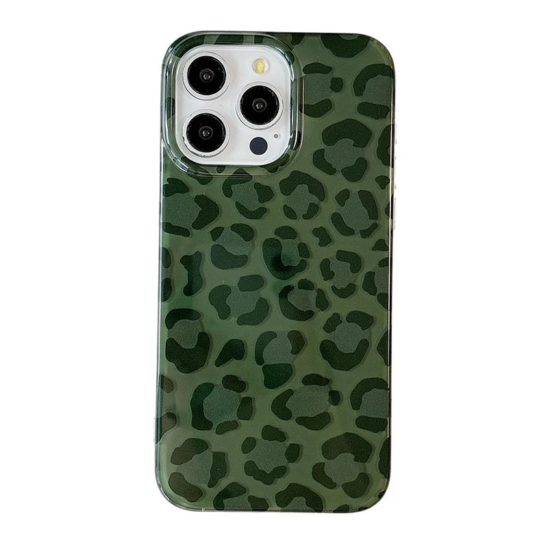 Colorful Leopard Pattern Case For iPhone
