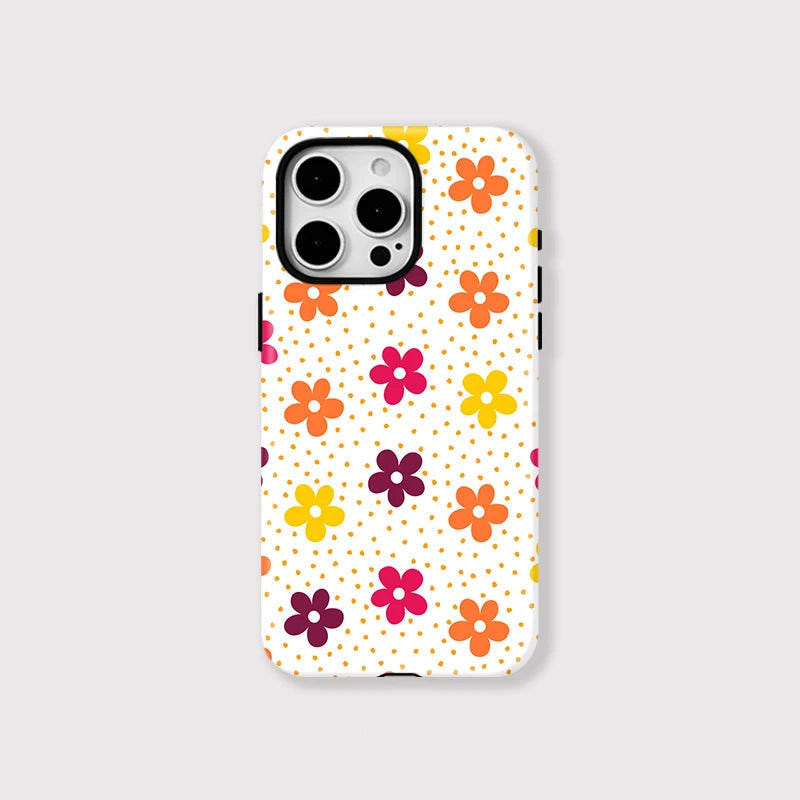 Magsafe Colorful Flower Pattern Case for iPhone