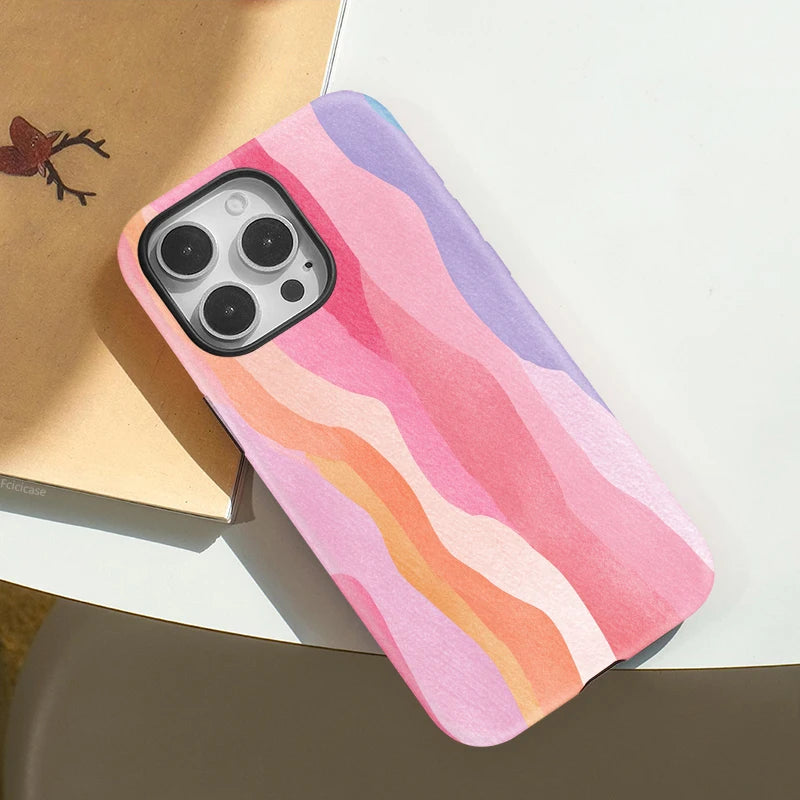 Magsafe Colorful Art Painting Case for iPhone