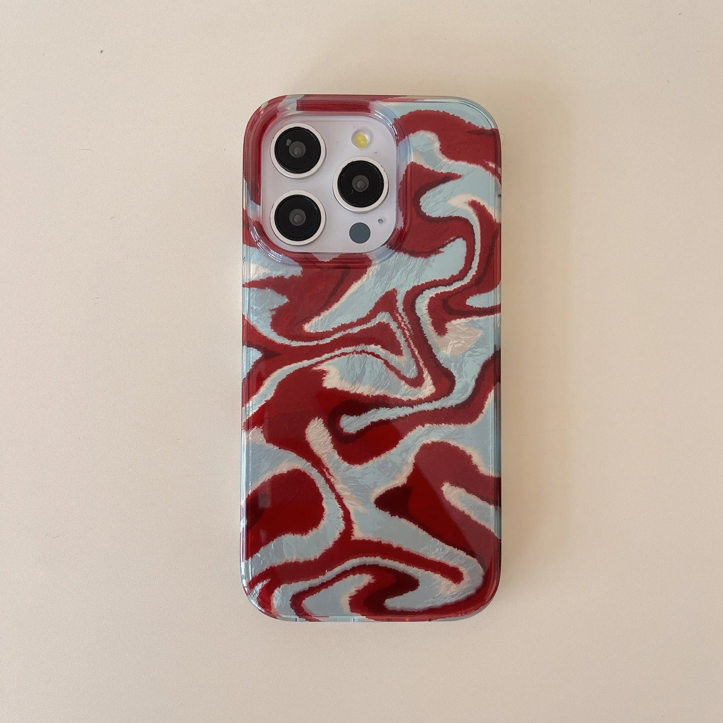 Water Ripple Texture Laser Case for iPhone