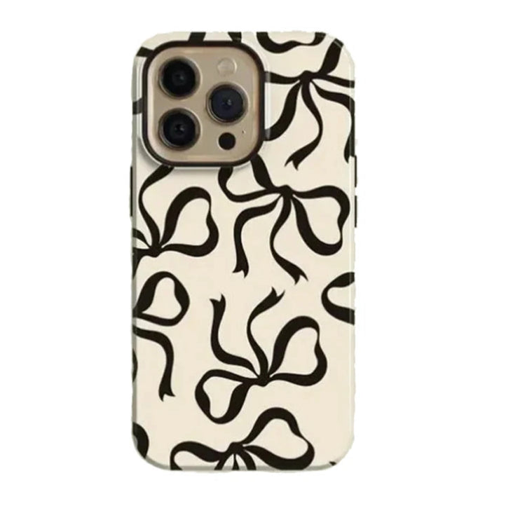 Magsafe Black Bows Phone Case For iPhone