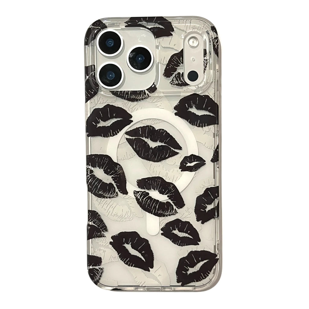 Magsafe Creativity Lips Pattern Phone Case for iPhone