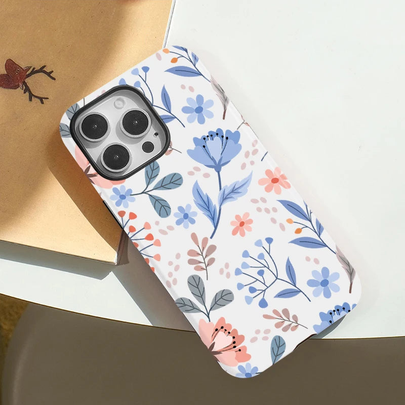 Magsafe Colorful Flowers Phone Case for iphone