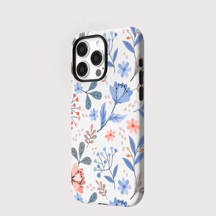 Magsafe Colorful Flowers Phone Case for iphone