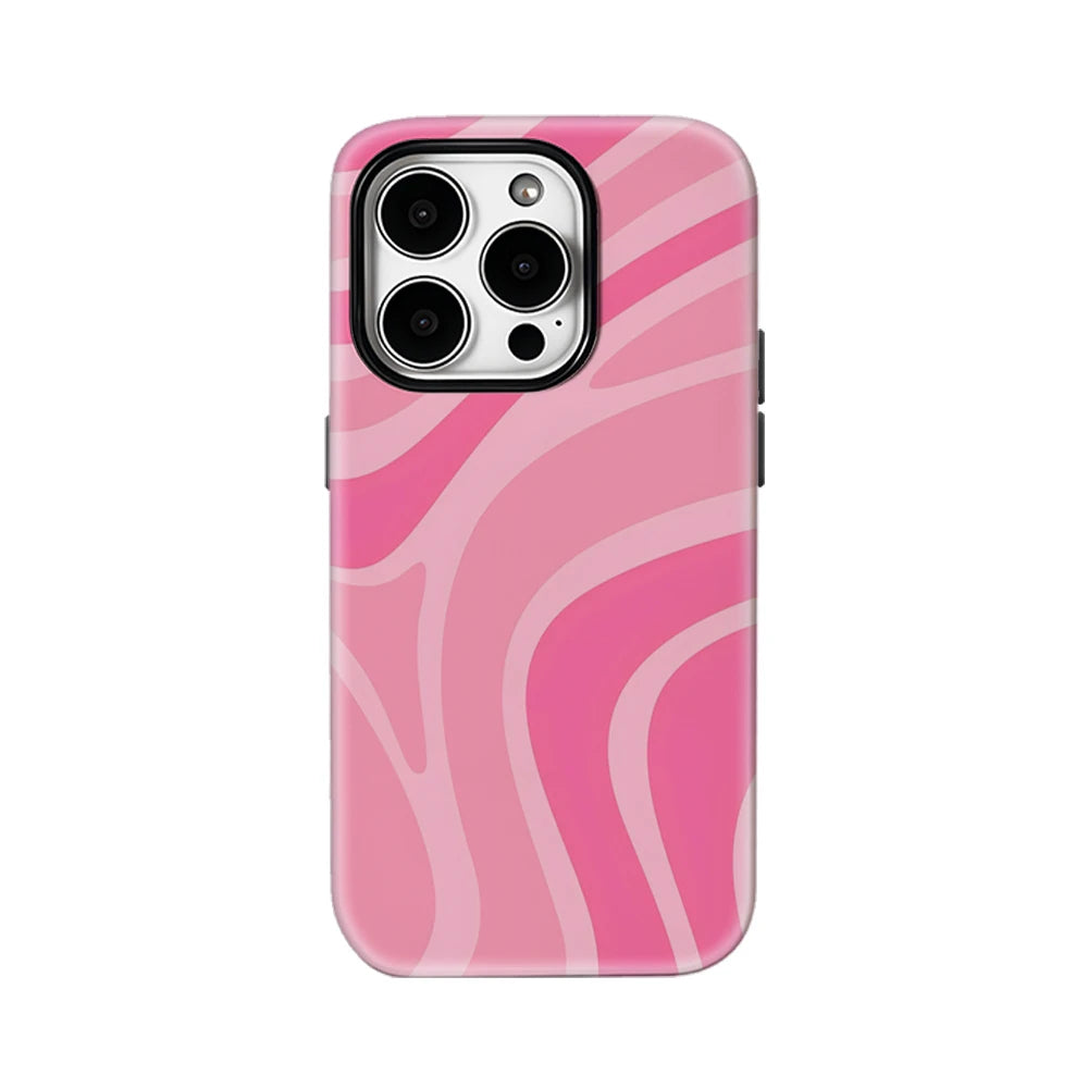 Soft Pink Lines Phone Case for IPhone