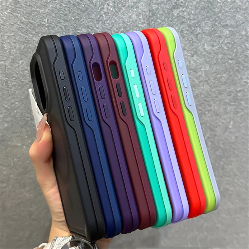 Magnetic Neon Translucent Phone Case for iPhone