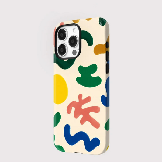 Magsafe Colorful Painting Pattern Case For iPhone