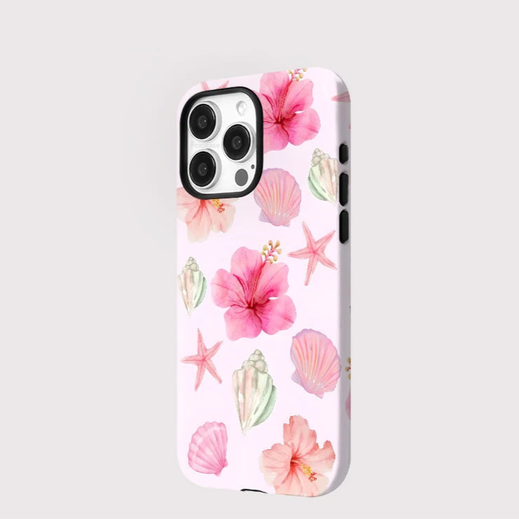 Magsafe Flower Starfish Conch Case for iPhone