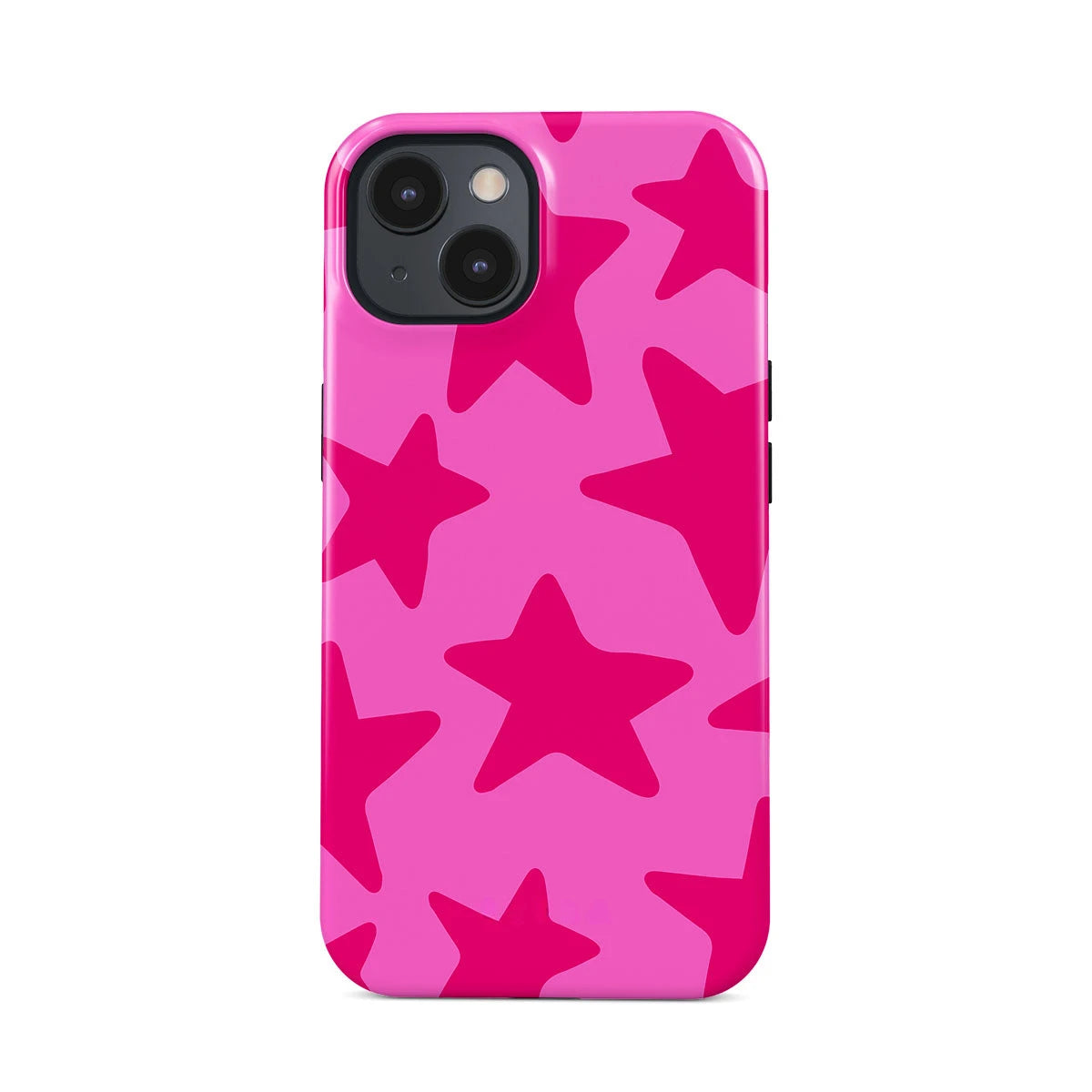 Magnetic Pink Stars Phone Case for iPhone