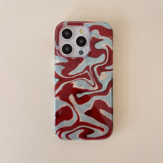 Water Ripple Texture Laser Case for iPhone