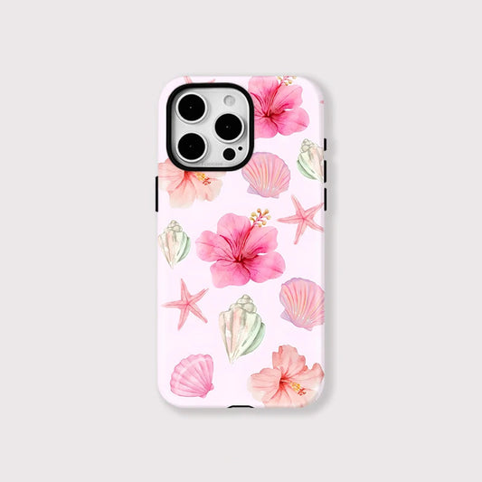 Magsafe Flower Starfish Conch Case for iPhone