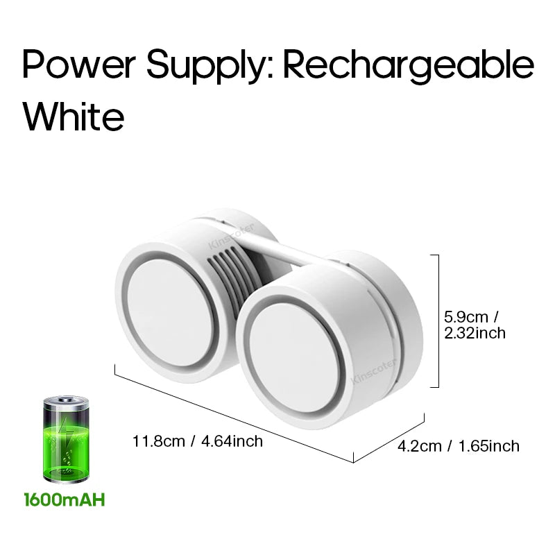 Foldable Mini Fan for Neck (USB Rechargeable)
