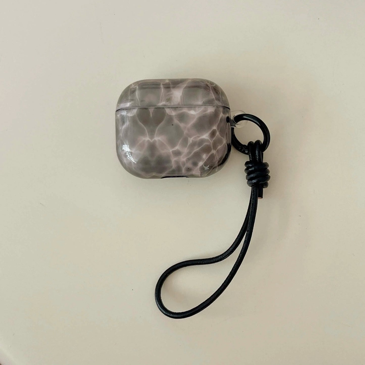 Water Ripple Pendant Earphone Case for Airpods