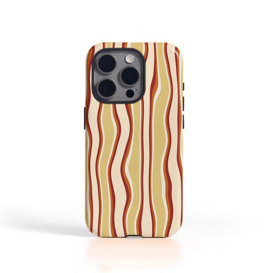 Vintage Colorful Stripes Phone Case for iPhone