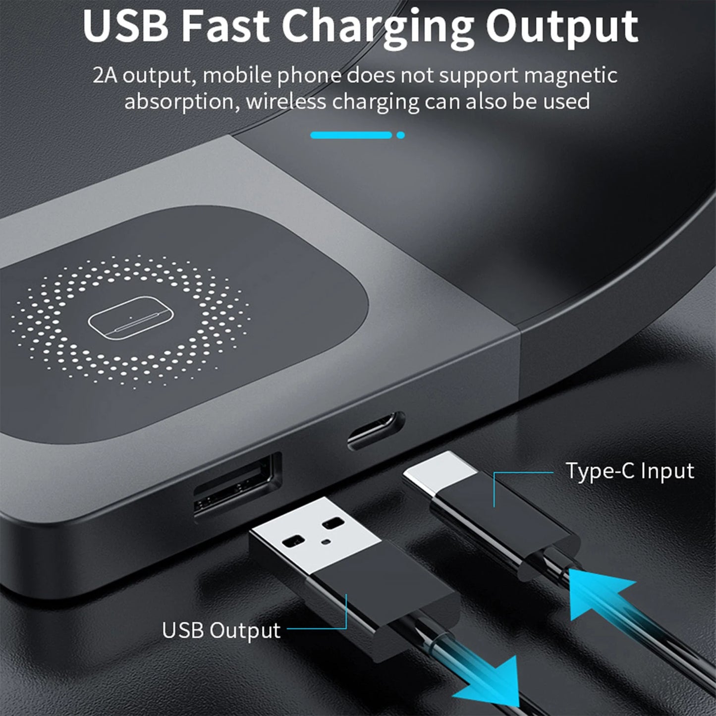 4-in-1 Magnetic Wireless Charging Station