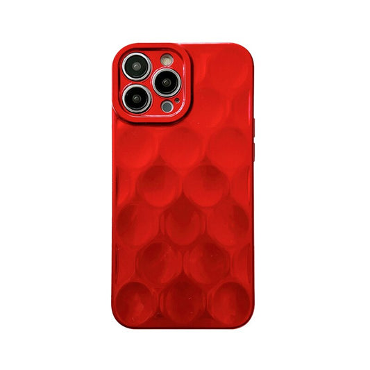 3D Honeycomb Pattern Case For iPhone 14 13 12 11 Pro Max XR X